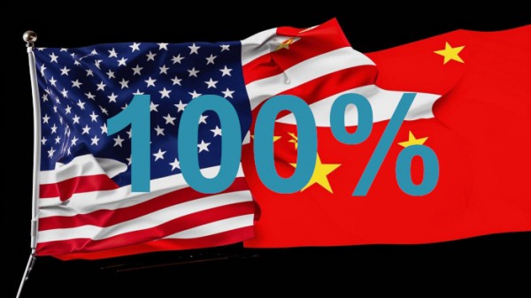 Трамп вводит 100%-ные пошлины в отношении Китая Трамп вводит 100%-ные пошлины в отношении Китая